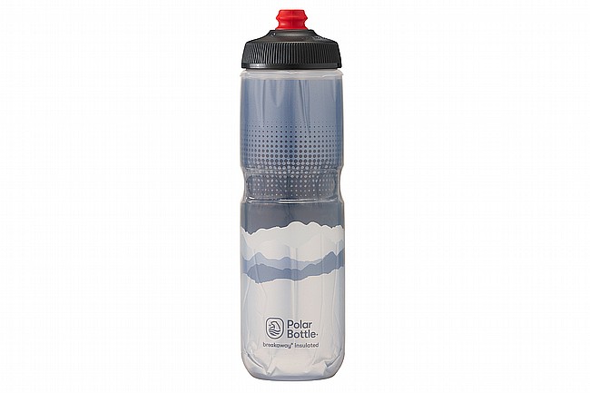 Polar Bottle Breakaway Insulated 24oz Bottles Dawn To Dusk - Charcoal/White