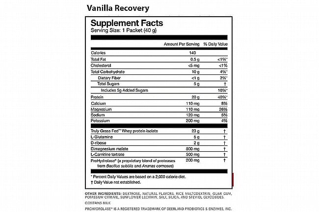 Momentous Recovery Vanilla - 20 Servings