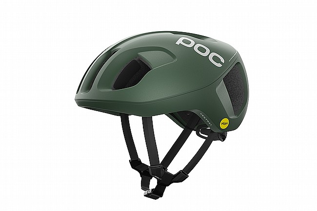 POC Ventral MIPS Road Helmet Epidote Green Metallic/Matte