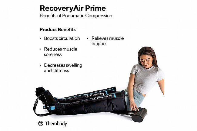 RecoveryAir Prime Pneumatic Leg Compression System 