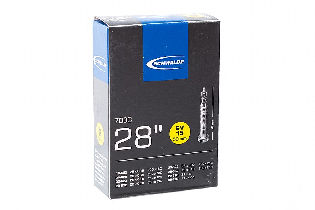 Schwalbe 700c Presta Road Tube 700 X 18-28mm - Presta 50mm