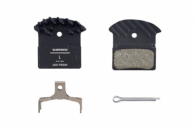 Shimano J03A Resin Pad with Cooling Fins Shimano J03A Resin Pad with Cooling Fins