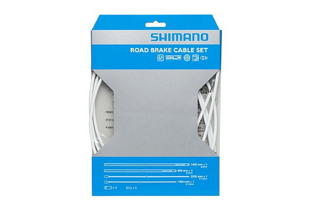 Shimano Road PTFE Brake Cable Set White