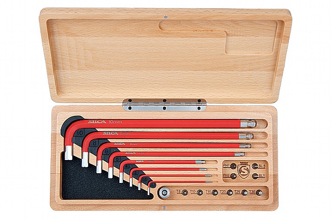 Silca HX-ONE home essentials tool kit in wood box 
