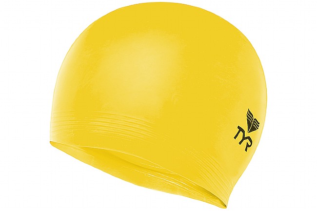 TYR Sport Latex Swim Cap Fluorescent Yellow
