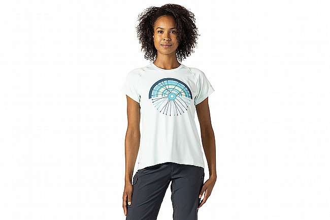 Terry Womens Tech Tee Flow Sea/Spoke