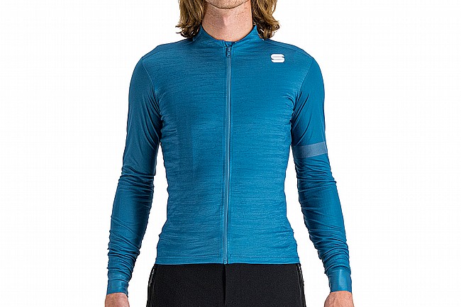 Sportful Mens Supergiara Thermal Jersey Berry Blue