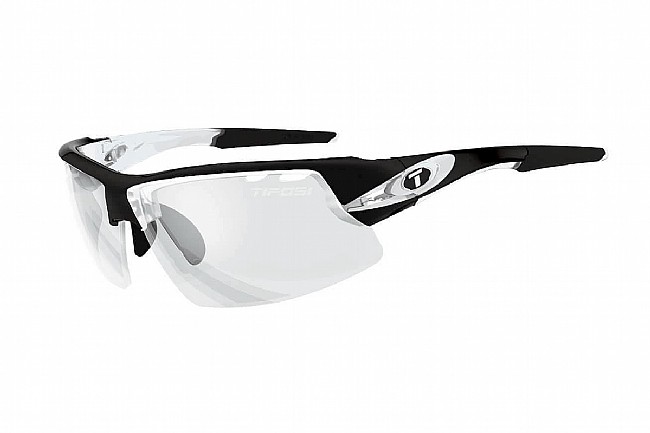 Tifosi Crit Sunglasses Crystal Black - Light Night Fototec Lenses