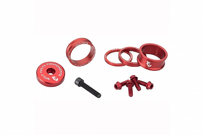 Wolf Tooth Components Anodized Bling Kit Red
