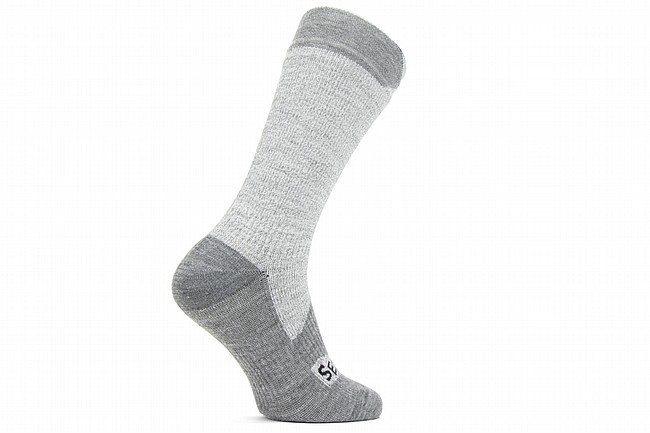 SealSkinz Waterproof All Weather Mid Length Sock Grey/Grey Marl